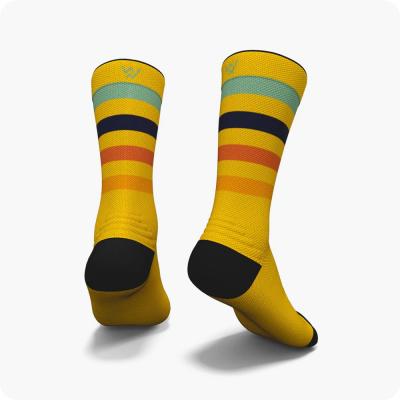Socke Wabiks Stripes Amarillo (35-38) Produktbild 1