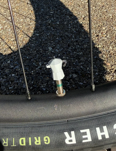 Bialetti Ventilkappe | 3D-gedruckt Presta Produktbild 1