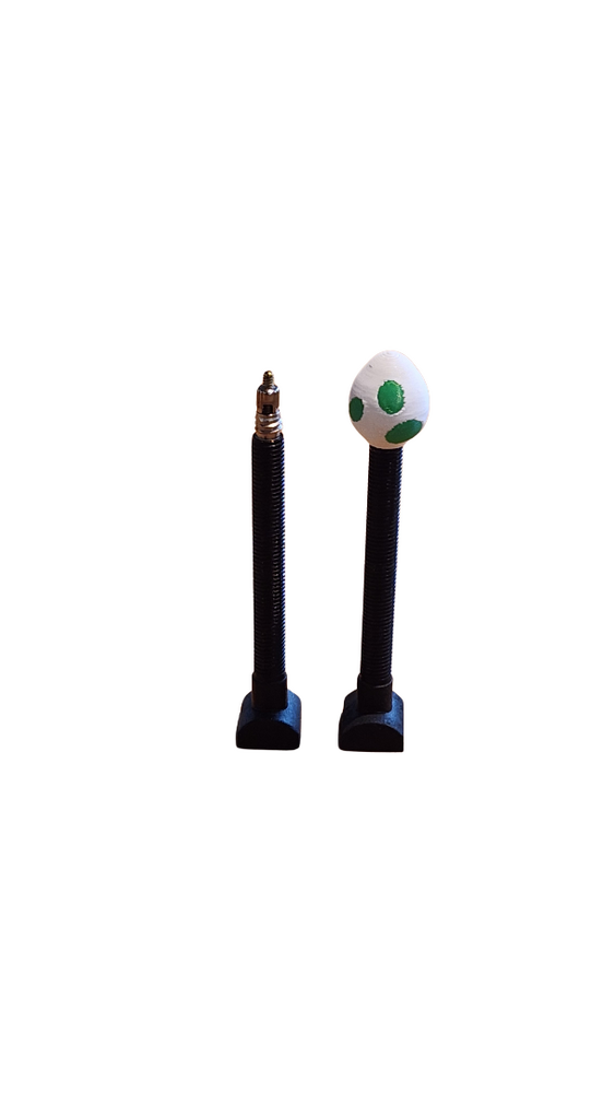 Yoshi Ei Ventilkappe | 3D-gedruckt Presta