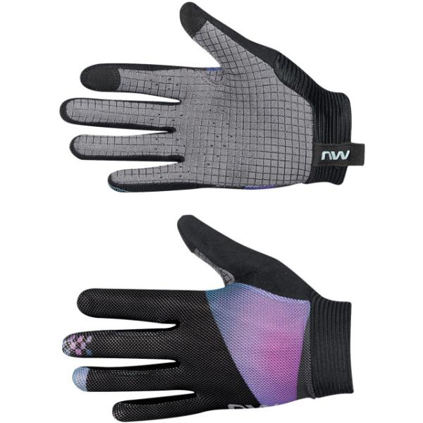 Northwave Handschuhe Air LF Woman Full Finger  L SS24 black/iridescent Damen Black Iridescent L