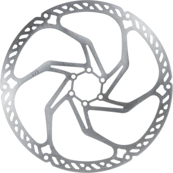 Trickstuff Bremsscheibe Downhill 223mm Stahl, 6-Loch, 2.05mm  Silber 223 mm