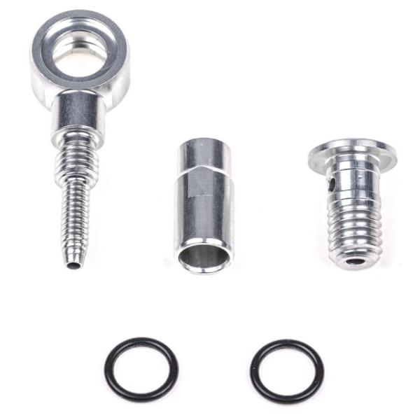 Trickstuff Ringanschluss F&uuml;r Kevlar Leitung, silber  Silber