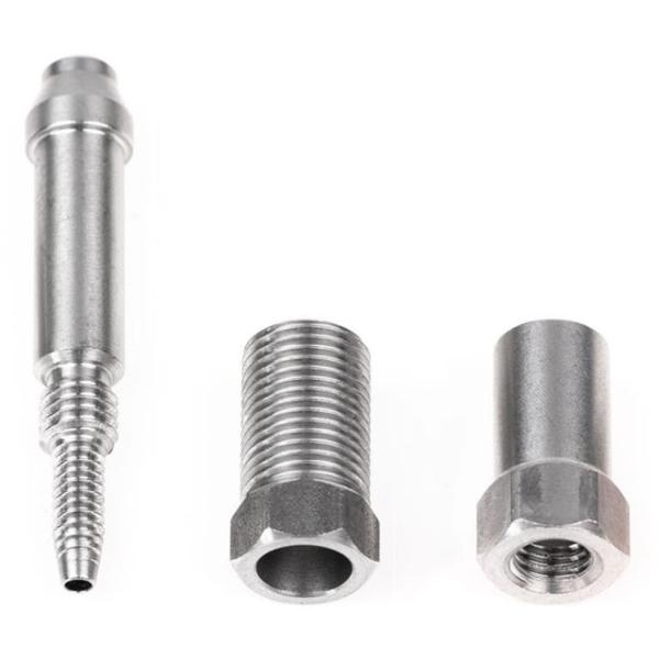 Trickstuff Goodridge Leitungsanschluss M8x0,75 gerade, drehbar F&uuml;r 5mm Goodridge-Leitung (r  Silber