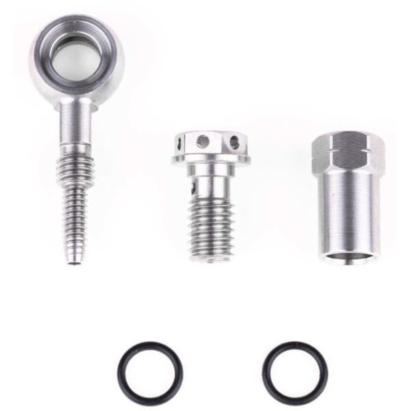 Trickstuff Goodridge Ringanschluss F&uuml;r 6mm Goodridge-Leitung, silber  Silber