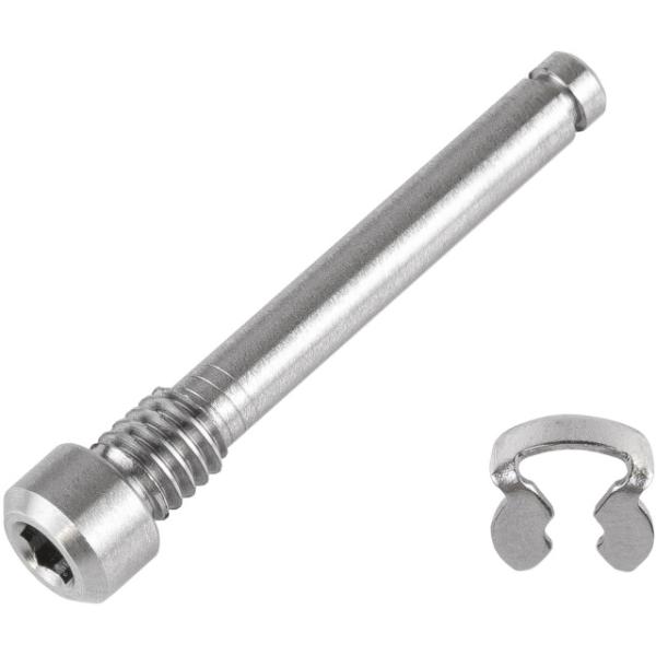 Trickstuff Belagshalteschraube f&uuml;r C42/MXA ab 2021 1 St&uuml;ck + Sicherungsring  Silber