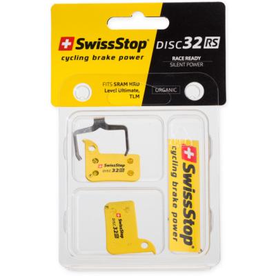 SwissStop Bremsbelag Disc 32 RS 1 Paar/SRAM  Gelb Braun Produktbild 1