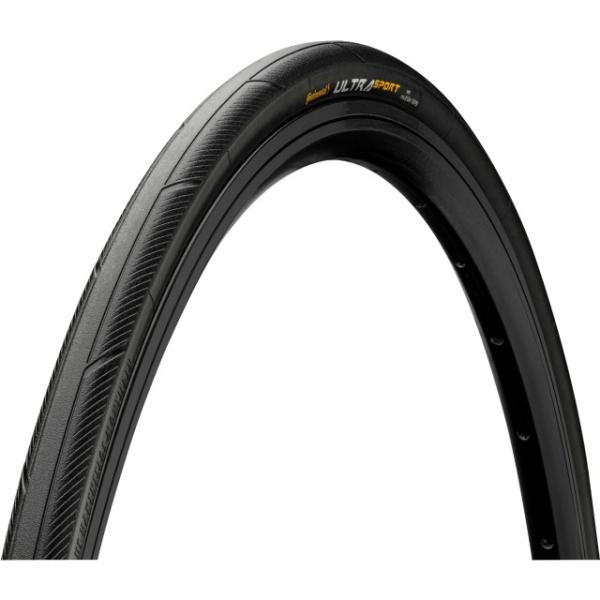 Continental Ultra Sport III E-25 700x25C 25-622 Falt PureGrip schwarz  Schwarz 28 Zoll x 25 mm, 25-622