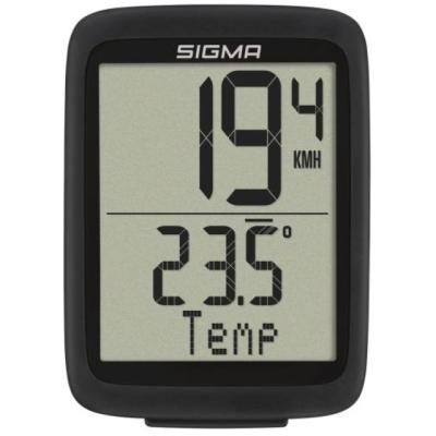 Sigma Computer BC 10.0 WL ATS 10 Funktionen/kabellos/wasserdicht/schwarz/weiss  Schwarz, Weiss Produktbild 1