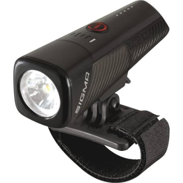 Sigma Lampe BUSTER 800 HL 800 Lumen inkl. USB-C Ladekabel schwarz  Schwarz 800 Lumen
