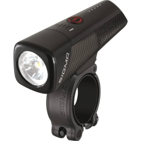 Sigma Lampe BUSTER 800 FL 800 Lumen inkl. USB-C Ladekabel schwarz  Schwarz 800 Lumen