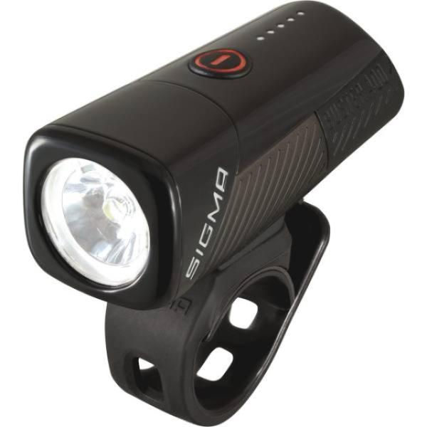 Sigma Lampe BUSTER 400 FL 400 Lumen inkl. USB-C Ladekabel schwarz  Schwarz 400 Lumen
