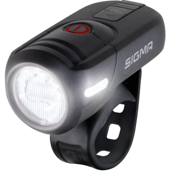 Sigma Lampe Aura 45 USB 45 Lux inkl. Micro USB Ladekabel schwarz  Schwarz 45 Lux