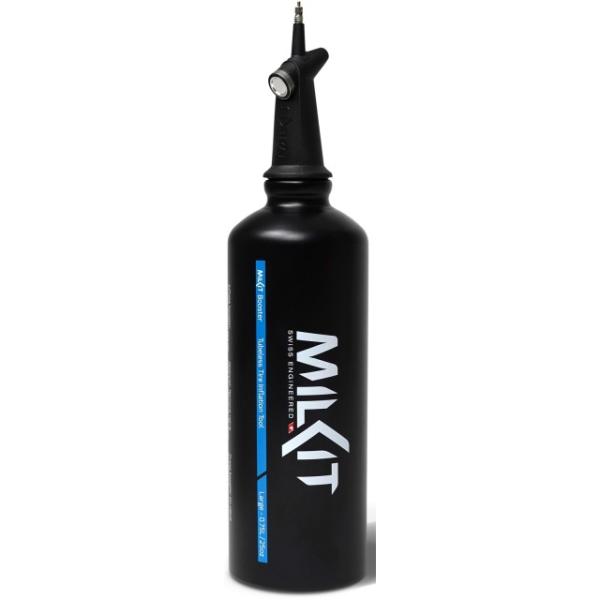 milKit Kompressor Tire Booster Bidon 750ml  Schwarz