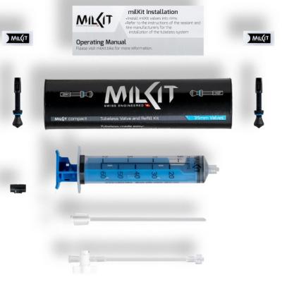 milKit TL Kit Compact 35 35mm Ventile  Schwarz 35 mm Produktbild 1