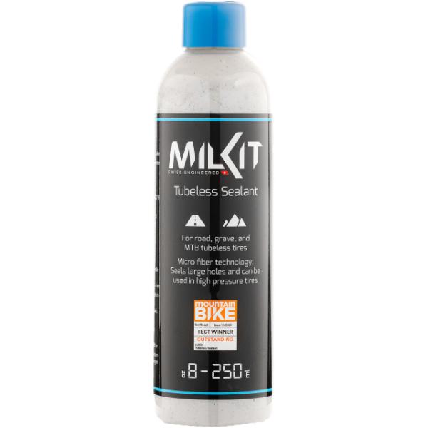 milKit Reifendichtmittel TL Sealant Flasche 250ml  Weiss, Blau 250 ml