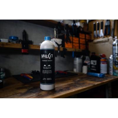 milKit Reifendichtmittel TL Sealant Flasche 1000ml  Weiss, Blau 1000 ml Produktbild 1