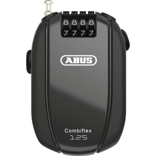 Abus Spezialsicherung Combiflex Trip 125 Level1, schwarz  Schwarz 125 cm