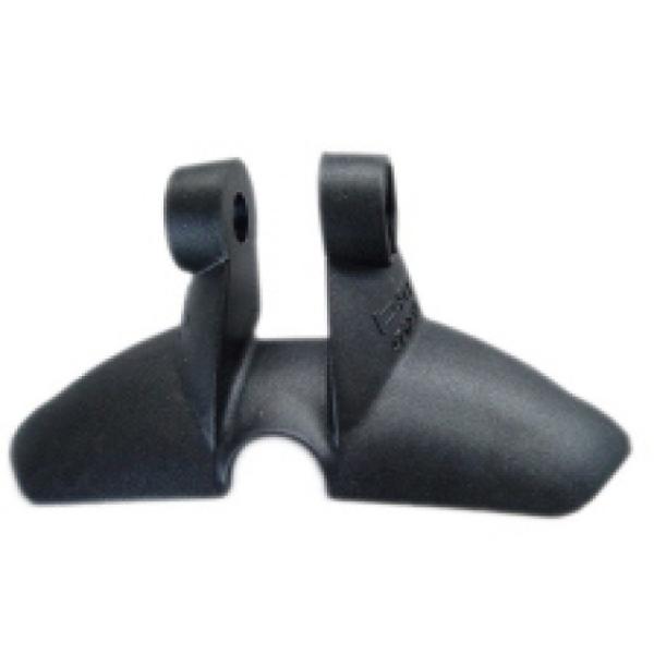 Busch + M&uuml;ller Scheinwerferhalter 471AXK-1 Kunststoff f&uuml;r Federgabel SR  Schwarz