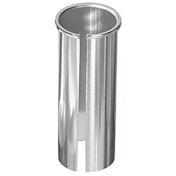 Ergotec Reduzierh&uuml;lse Sattelst&uuml;tze 27.2-31.6 80mm silber  Silber