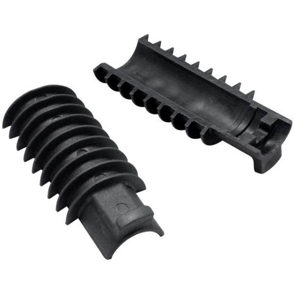 Bevato Di2 Batteriehalter f&uuml;r Sattelst&uuml;tze 27.2mm 2 Stk. Gummi, schwarz  Schwarz