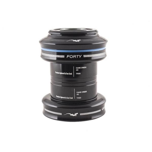 Cane Creek Steuersatz 40 Series Complete EC30/25.4 EC30/26 schwarz  Schwarz 1 Zoll