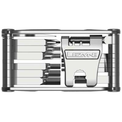 Lezyne Werkzeug Super SV 23 Silver Stainless Steel Bits, Aluminium Side Plates  Silver 23 Funktionen Produktbild 1