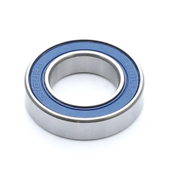 Enduro Bearings Kugellager 6801 LLB ABEC 3 12x21x5, Hub Bearing  Silber, Blau 12 mm x 21 mm x 5 mm
