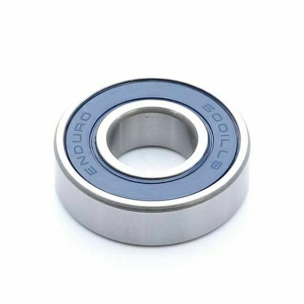 Enduro Bearings Kugellager 6001 LLB ABEC 3 12x28x8 Hub Bearing  Silber, Blau 12 mm x 28 mm x 8 mm