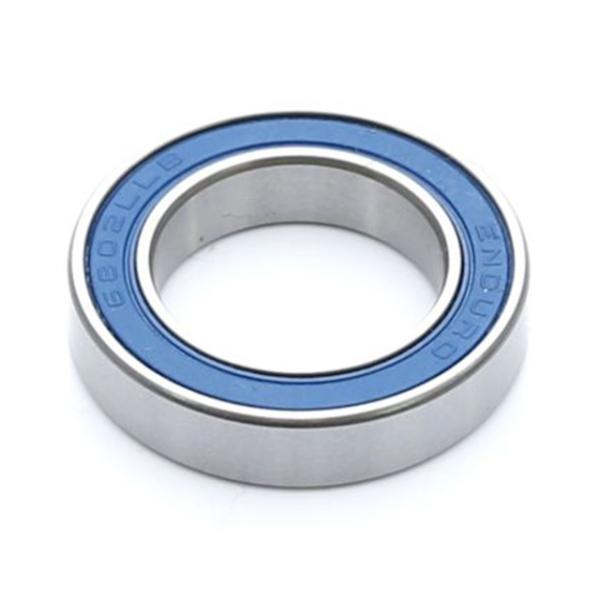Enduro Bearings Kugellager 6802 LLB ABEC 3 15x24x5 Hub Bearing  Silber, Blau 15 mm x 24 mm x 5 mm