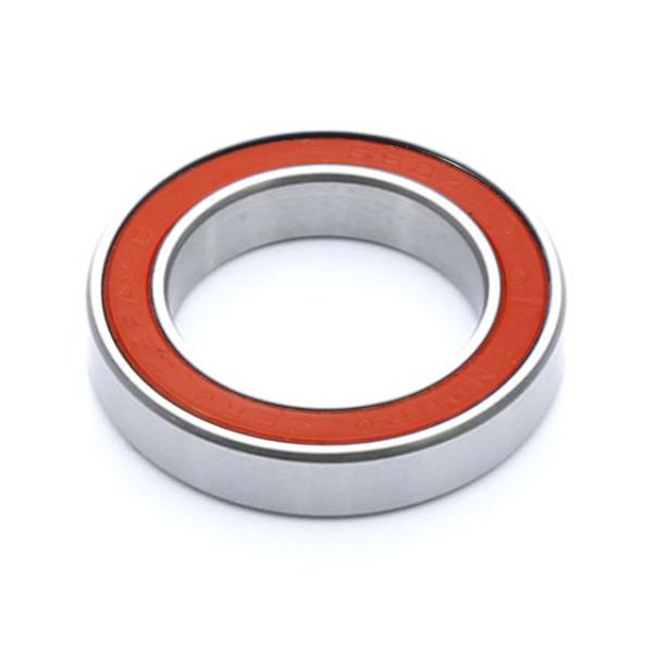 Enduro Bearings Kugellager CH 6803 LLB Ceramic Hybrid 17x26x5 Hub Bearing  Silber, Rot 17 mm x 26 mm x 5 mm