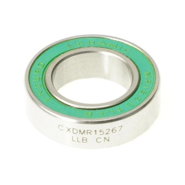 Enduro Bearings Kugellager CXD MR 15267 LLB XD-15 Ceramic 15x26x7 Hub Bearing  Silber, Gr&uuml;n 15 mm x 26 mm x 7 mm