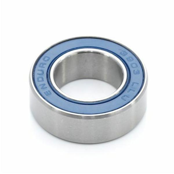 Enduro Bearings Kugellager 3903 LLU ABEC 3 17x30x10 Bottom Bracket Bearing  Silber, Blau 17 mm x 30 mm x 10 mm