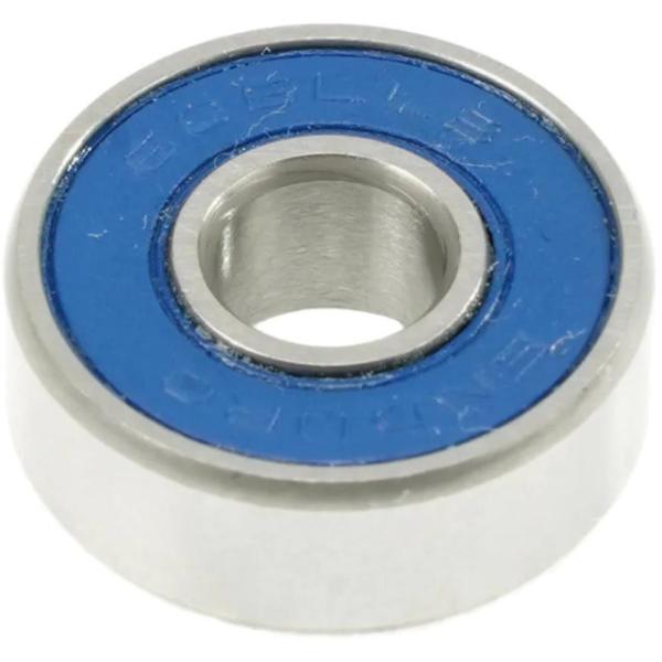 Enduro Bearings Kugellager 606 LLB ABEC 3 6x17x6 Pedal Bearing  Silber, Blau 6 mm x 17 mm x 6 mm