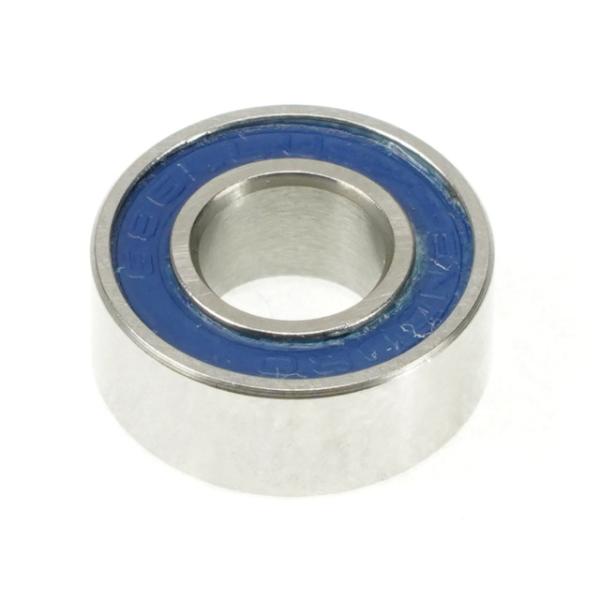 Enduro Bearings Kugellager 686 LLU ABEC 3 6x13x5, Pedal Bearing  Silber, Blau 6 mm x 13 mm x 5 mm