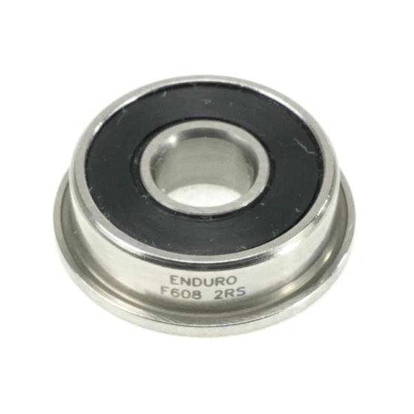 Enduro Bearings Kugellager F608 2RS ABEC 3  8x22/24x7/8 Suspension Bearing  Silber, Schwarz 8 mm x 22 mm x 7 mm