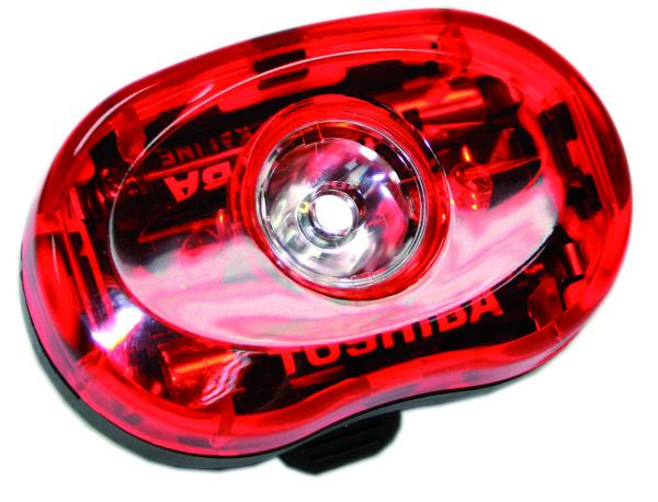 Smart R&uuml;cklicht RL318R LED inkl Batterien Halter 