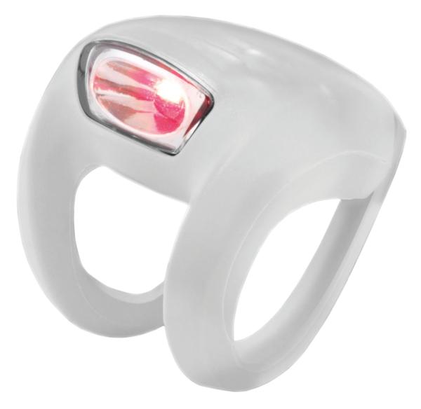 Knog R&uuml;cklicht Frog Strobe 2016 inkl Batterien translucent 