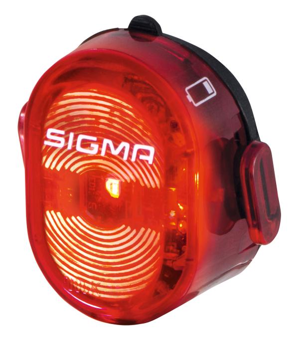 Sigma R&uuml;cklicht Nugget II USB LED schwarz 