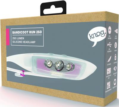 Knog Stirnlampe Bandicoot Run 250 grape  Produktbild 3