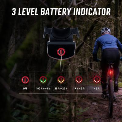 Sigma R&uuml;cklicht Buster RL 80 USB LED schwarz  Produktbild 3