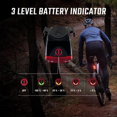 Sigma R&uuml;cklicht Buster RL 150 USB LED mit Bremslichtfunktion schwarz  Produktbild 3