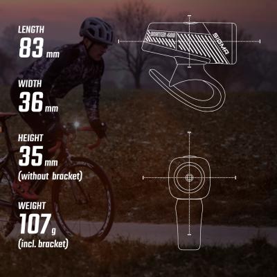 Sigma Scheinwerfer Buster 400 FL schwarz  Produktbild 4