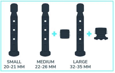 MonkeyLink Klemmkonus f&uuml;r Fender Steckschutzblech vorne  Produktbild 1