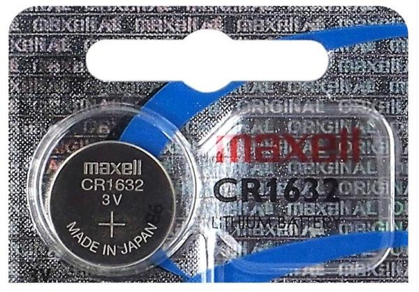 Batterie CR1632 3V Lithium Knopfzelle 1er-Blister 