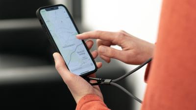 SP Connect Phone Case Lanyard SPC+ large schwarz  Produktbild 6