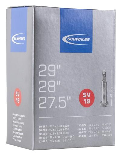 Schwalbe Schlauch SV19 27.5-29" 40/62-584/635 Prestaventil  Produktbild 1