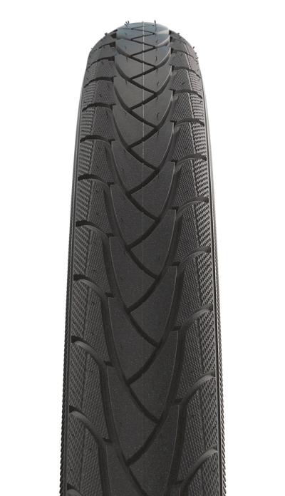 Schwalbe Pneu Marathon Plus 700x38C Starr mit Reflexstreifen black  Produktbild 1