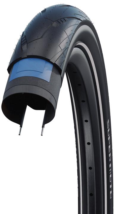 Schwalbe Pneu Super Moto 27.5x2.40 Starr mit Reflexstreifen black  Produktbild 2