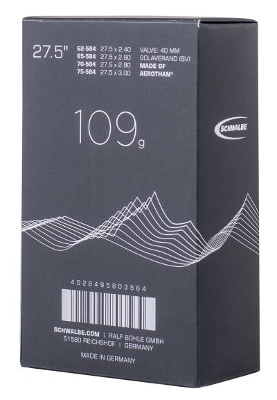 Schwalbe Schlauch SV21FE Aerothan 27.5" 62/75-584 Prestaventil 40mm  Produktbild 3