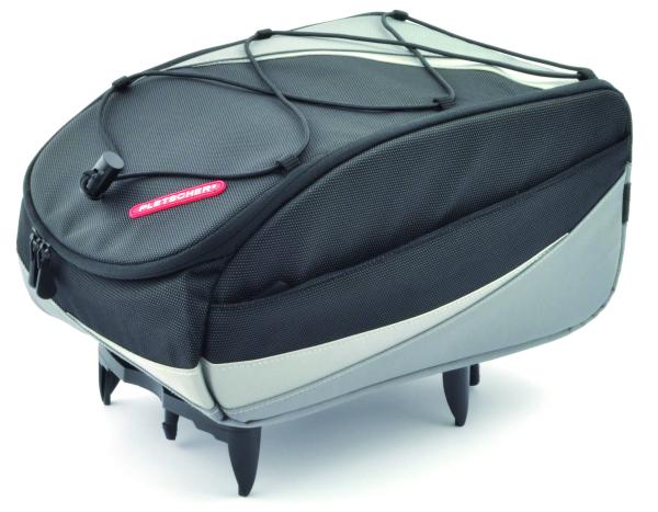 Pletscher Gep&auml;cktr&auml;gertasche Ascona mit 3-Punkte Adapter schwarz 